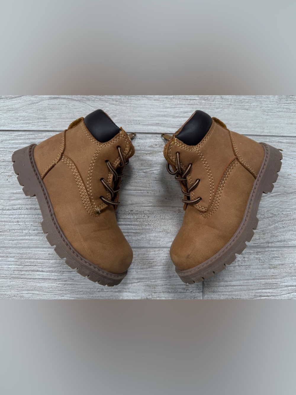 Tan boots